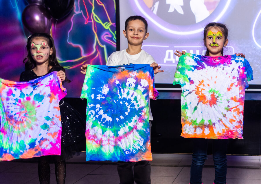 Футболка Tie dye Golf Party